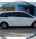 honda odyssey 2012 white van ex l gasoline 6 cylinders front wheel drive automatic 77339