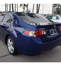 acura tsx 2009 dk  blue sedan w tech gasoline 4 cylinders front wheel drive automatic 77339