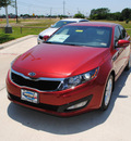 kia optima 2012 red sedan 4dr sdn 2 4l ex at gasoline 4 cylinders front wheel drive automatic 75070