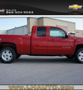 chevrolet silverado 1500 2011 red lt flex fuel 8 cylinders 4 wheel drive automatic 78654