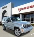 jeep liberty 2012 silver suv jet edition gasoline 6 cylinders 2 wheel drive automatic 75067