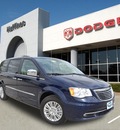 chrysler town and country 2012 dk  blue van limited flex fuel 6 cylinders front wheel drive automatic 75067