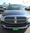 dodge ram 1500 2008 blue pickup truck gasoline 8 cylinders rear wheel drive automatic 79936