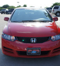 honda civic 2011 red coupe ex gasoline 4 cylinders front wheel drive automatic 75070