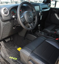 jeep wrangler 2012 black suv rubicon mw3 gasoline 6 cylinders 4 wheel drive automatic 76011