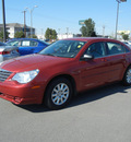 chrysler sebring 2010 red sedan touring gasoline 4 cylinders front wheel drive automatic 79925