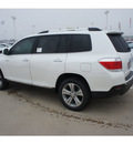 toyota highlander 2012 white suv limited gasoline 6 cylinders front wheel drive automatic 77469