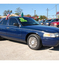 ford crown victoria 2003 blue sedan 8 cylinders sohc rear wheel drive automatic with overdrive 77020