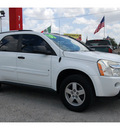 chevrolet equinox 2006 white suv ls gasoline 6 cylinders front wheel drive automatic 77020
