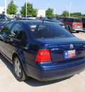 volkswagen jetta 2002 blue sedan gls tdi diesel 4 cylinders front wheel drive automatic 75034