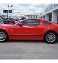 ford mustang 2013 red coupe v6 premium gasoline 6 cylinders rear wheel drive automatic 77074