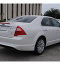 ford fusion hybrid 2012 white sedan hybrid 4 cylinders front wheel drive automatic 77074