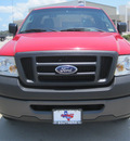 ford f 150 2008 red pickup truck styleside gasoline 6 cylinders 2 wheel drive automatic 77578