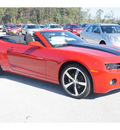 chevrolet camaro 2012 victory red lt convertible gasoline 6 cylinders rear wheel drive 6 speed automatic 77532