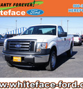 ford f 150 2012 white xl flex fuel 8 cylinders 4 wheel drive automatic 79045