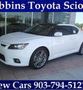 scion tc 2013 white coupe gasoline 4 cylinders front wheel drive automatic 75569