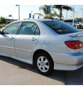 toyota corolla 2006 silver sedan s gasoline 4 cylinders front wheel drive automatic with overdrive 77065