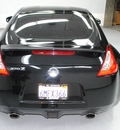 nissan 370z 2009 black coupe gasoline 6 cylinders rear wheel drive 6 speed manual 91731