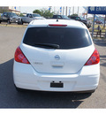 nissan versa 2011 white hatchback 1 8 gasoline 4 cylinders front wheel drive automatic 78539
