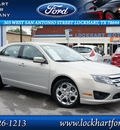 ford fusion 2010 white sedan se gasoline 4 cylinders front wheel drive 78644