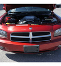 dodge charger 2006 red sedan rt gasoline 8 cylinders rear wheel drive shiftable automatic 77074