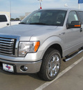 ford f 150 2012 silver gasoline 6 cylinders 2 wheel drive automatic 77578