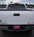 toyota tundra 2012 white grade flex fuel 8 cylinders 4 wheel drive automatic 75604