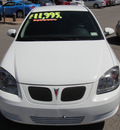 pontiac g5 2009 white coupe gasoline 4 cylinders front wheel drive automatic 79936