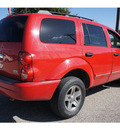 dodge durango 2004 red suv limited gasoline 8 cylinders rear wheel drive automatic 77087