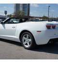 chevrolet camaro convertible 2011 white lt gasoline 6 cylinders rear wheel drive automatic 78216