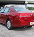 lincoln mkz hybrid 2012 red sedan hybrid 4 cylinders front wheel drive automatic with overdrive 77074
