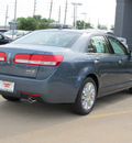 lincoln mkz hybrid 2012 lt  blue sedan hybrid 4 cylinders front wheel drive automatic with overdrive 77074