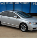 honda civic 2010 silver sedan ex gasoline 4 cylinders front wheel drive automatic with overdrive 77034