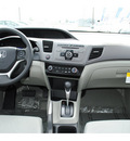 honda civic 2012 silver sedan lx gasoline 4 cylinders front wheel drive automatic 77034