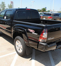 toyota tacoma 2012 black prerunner v6 gasoline 6 cylinders 2 wheel drive 5 speed automatic 76053