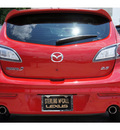 mazda mazda3 2011 red hatchback s grand touring gasoline 4 cylinders front wheel drive automatic 77074