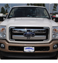 ford f 350 super duty 2012 white platinum tri king ranch biodiesel 8 cylinders 4 wheel drive automatic 77375