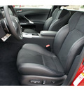 lexus is 250 2012 red sedan gasoline 6 cylinders rear wheel drive automatic 77074