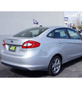 ford fiesta 2011 silver sedan sel gasoline 4 cylinders front wheel drive automatic 79407