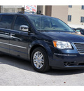 chrysler town and country 2008 dk  blue van limited gasoline 6 cylinders front wheel drive 6 speed automatic 77002