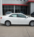 toyota camry 2012 white sedan le gasoline 4 cylinders front wheel drive 6 speed automatic 76053