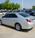 toyota camry 2012 silver sedan xle 4 cylinders automatic 76116