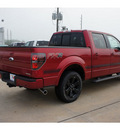 ford f 150 2012 red fx2 flex fuel 8 cylinders 2 wheel drive automatic 77471