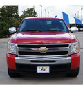 chevrolet silverado 1500 2009 red pickup truck work truck gasoline 8 cylinders 2 wheel drive 4 speed automatic 77471