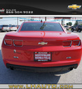 chevrolet camaro 2011 red coupe lt gasoline 6 cylinders rear wheel drive automatic 78654