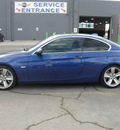 bmw 335i 2007 dk  blue coupe gasoline 6 cylinders rear wheel drive automatic 79925
