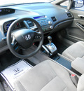 honda civic 2007 blue sedan lx gasoline 4 cylinders front wheel drive automatic 79936