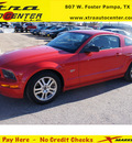 ford mustang 2005 red coupe gt deluxe gasoline 8 cylinders rear wheel drive automatic 79065