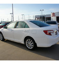 toyota camry 2012 white sedan xle v6 gasoline 6 cylinders front wheel drive automatic 77469