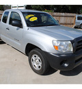 toyota tacoma 2007 silver gasoline 4 cylinders rear wheel drive standard 77515
